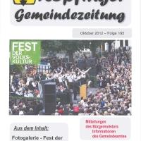Gemeindezeitung Oktober 2012